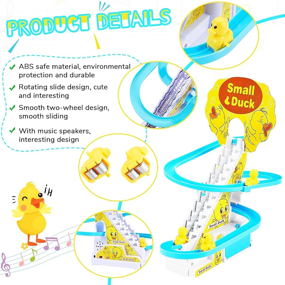 Kidology Electric Stair Climbing Track Toy for Kids