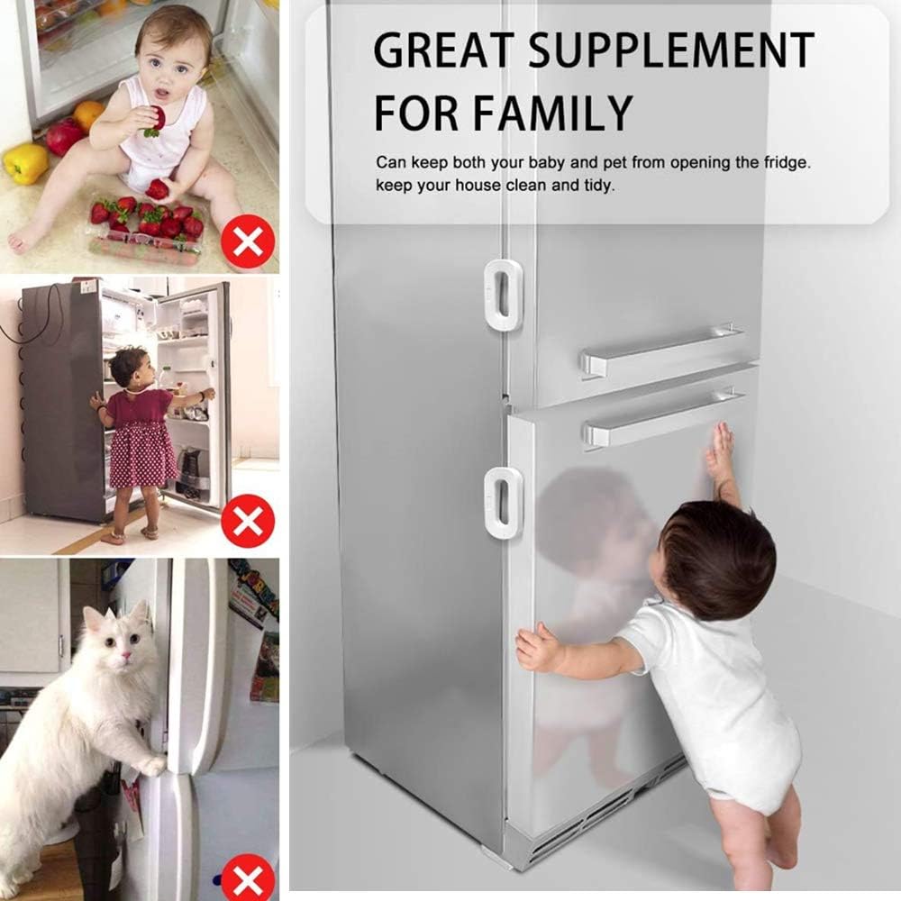 Child Safety Refrigerator Lock – Self Adhesive Fridge
