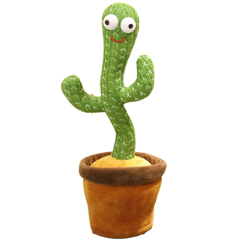 Portable Rechargeable Dancing Cactus Toy