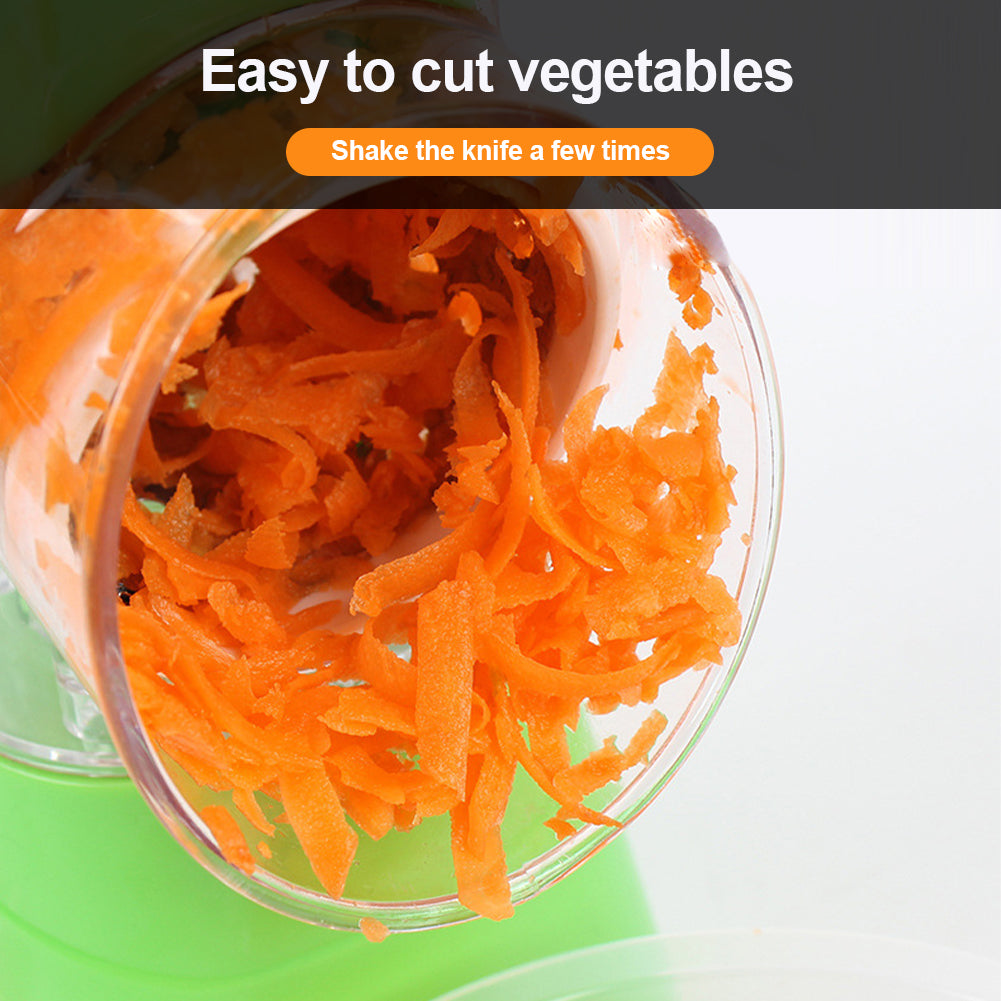 Manual Vegetable Drum cutter Slicer Multifunctional Round Slicer