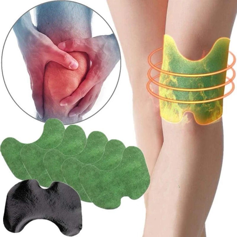 Herbal Knee Pain Relief Patch – Heat Therapy
